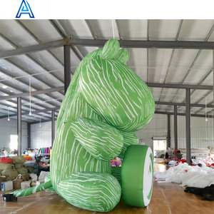 Made in China factory OEM customize inflatable big horse for blow up horse with arrow model square street exhibition decoration