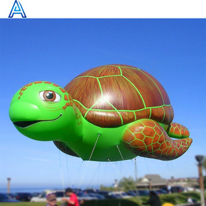 Huge large big giant OEM customize inflatable sky fly turtle tortoise animal 3D model for hanging inflatable balloon advertising