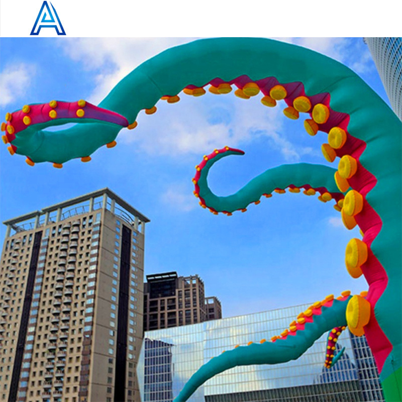 Factory customize giant inflatable octopus tentacle for advertising decoration inflatable octopus model