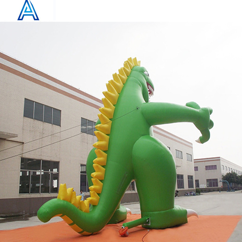 Factory customize OEM oxford cloth big large giant huge inflatable dinosaur for blow up 3D dinosaur animal model toy