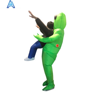 Halloween inflatable costumes adult kids alien cosplay role play inflatable costumes suit clothes garments