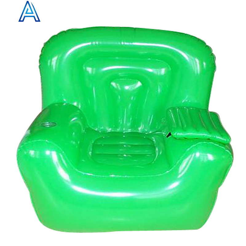 New design customize PVC inflatable sofa chair with ice cooler for beer drinks cooler couch sofa chair