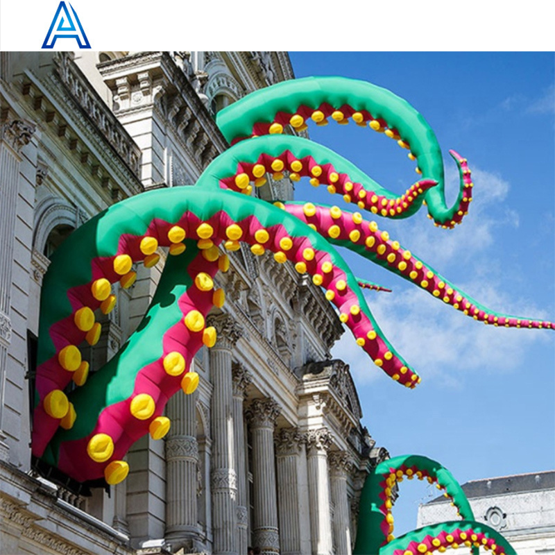 Factory customize giant inflatable octopus tentacle for advertising decoration inflatable octopus model