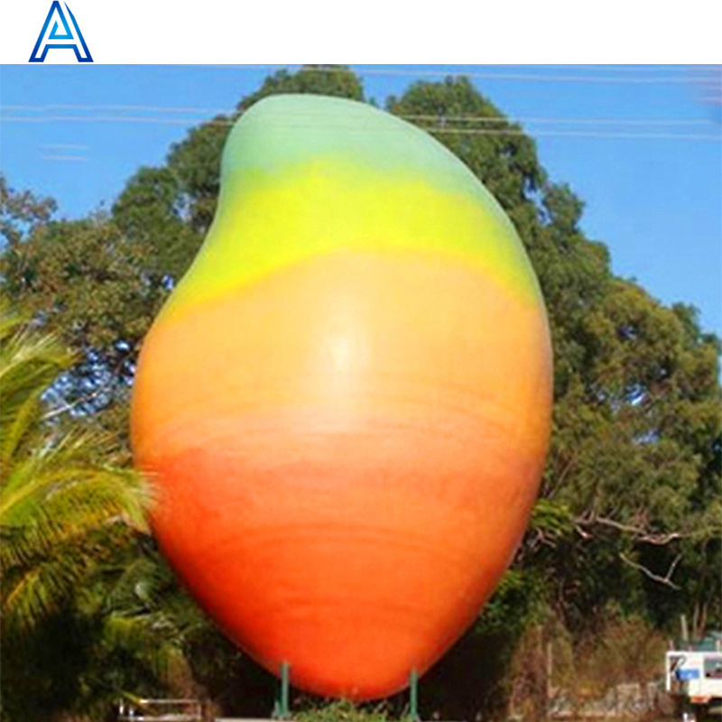 Giant large huge big inflatable mango fruit apple peach pear orange banana model lifelike