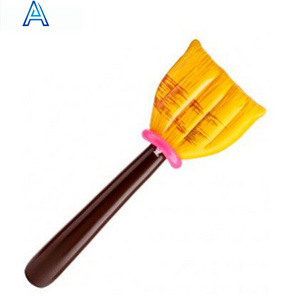 Lifelike air blow inflatable broom model toy for advertising promotional inflatable toy