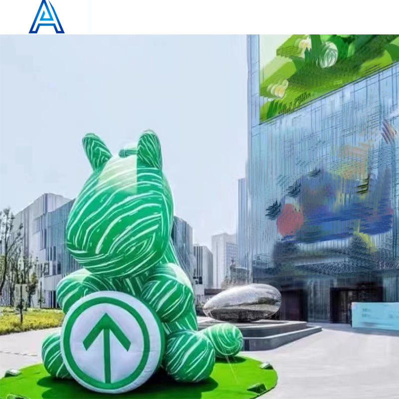 Made in China factory OEM customize inflatable big horse for blow up horse with arrow model square street exhibition decoration