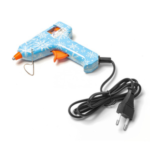 21501 Glue Gun Craft Tool 110-240V 10W Two Glue Sticks Hot Melt Glue Gun For DIY Repair Sealing Projects