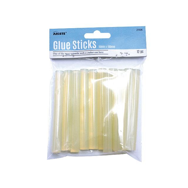 21506 11mm 12pcs  Adhesive Silicone Hot melt Glue Gun Sticks Kits For DIY Craft Home Repair Project