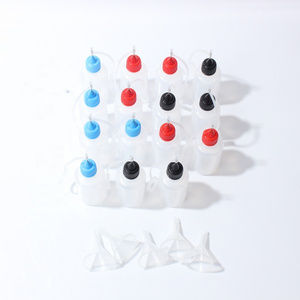 23842 15Pcs Needle Tip Glue Applicator Bottles for Acrylic Painting, Quilling, Alcohol Ink