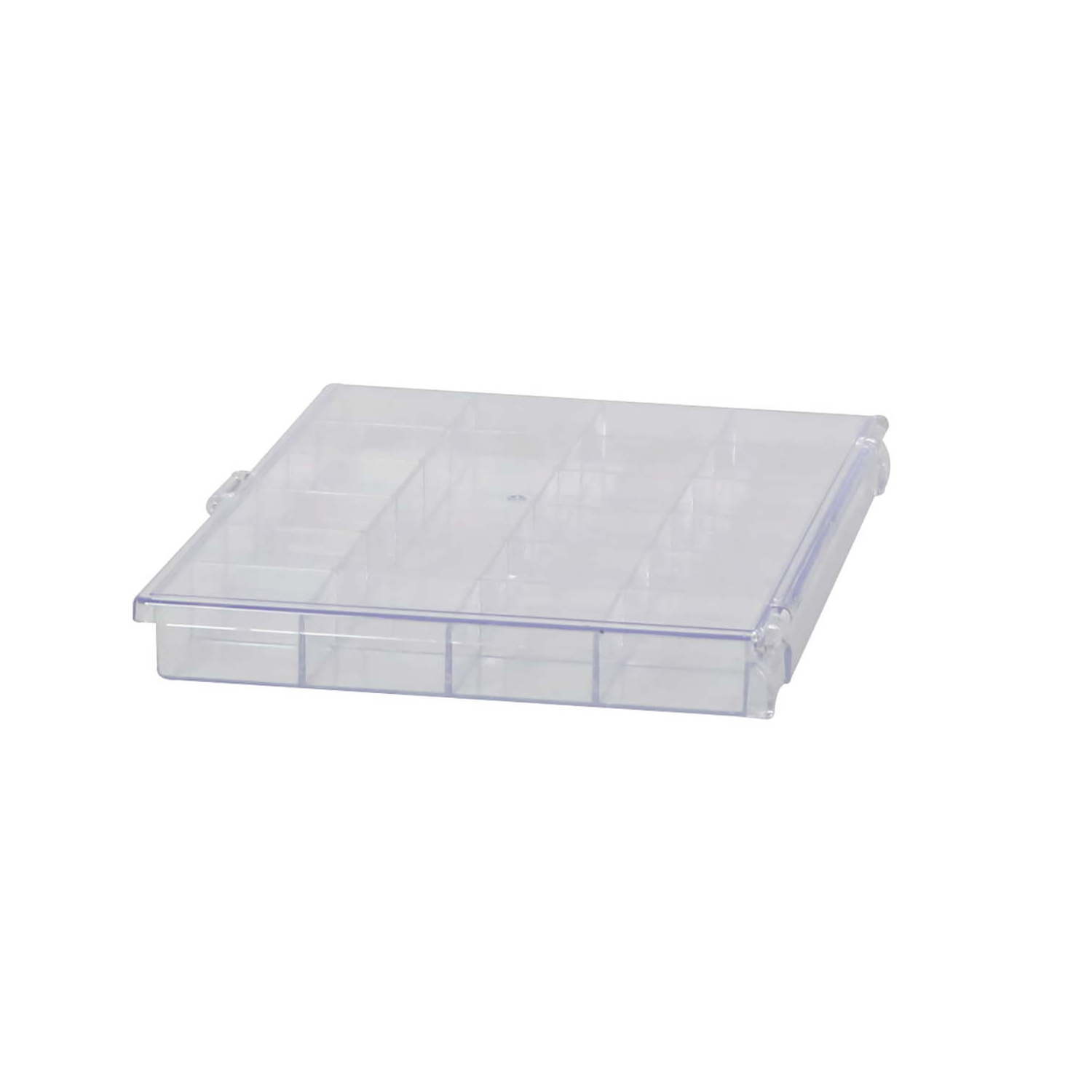 21991 Walmart Hot selling 21 compartments Bead Storage box Acrylic Storage box for small craft items rhinestone tools