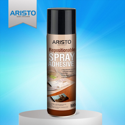 Aristo Easy Tack Repositionable Adhesive, 500ml Repositionable Adhesive Spray