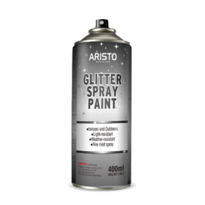 Aristo Glitter Spray Paint Decorative Coating & Paint for Art Crafts  glitter colors