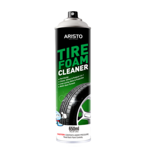 Aristo Tire Foam Cleaner, cleans , shines & protects 3 in 1 hot sale tire cleaner