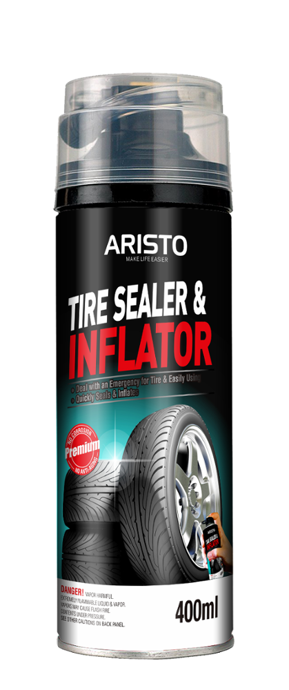 Aristo tire sealer & inflator, vacuum bag of tire hot sale tire repair sealer