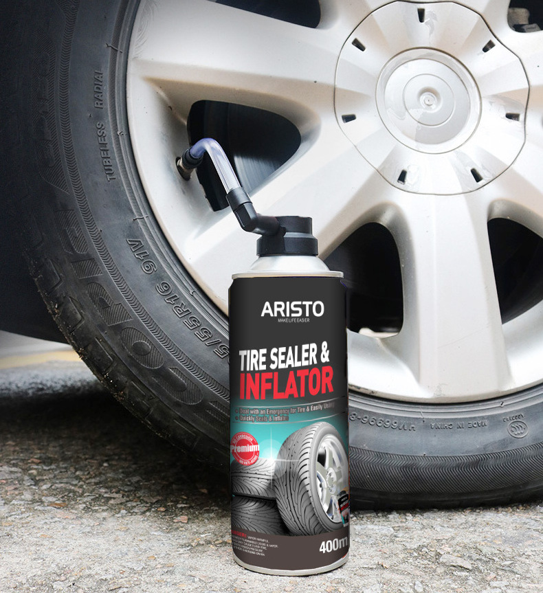 Aristo tire sealer & inflator, vacuum bag of tire hot sale tire repair sealer