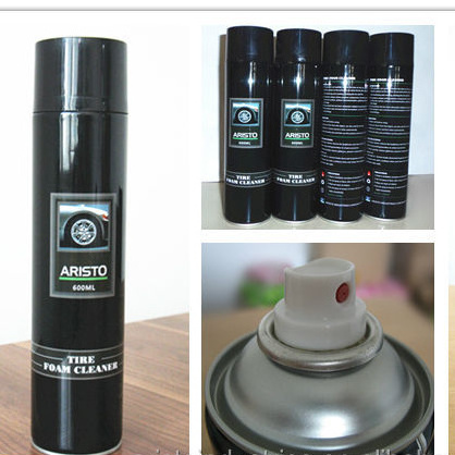 Tyre Cleaner Spray Car Clean Tire Foam Polish