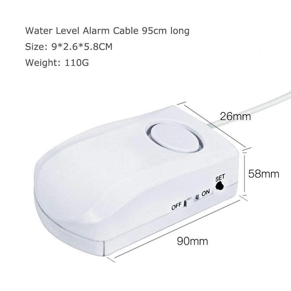 House security alarm home security system 9v battery water tank alarm 130db anti flow underground leak alarm detector