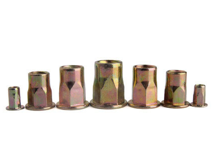 China supplier hot sale flat head rivet nut M3 M4 M5 M6 M8 M10 M12 for furniture