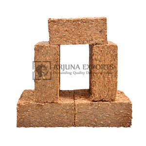 Indian Manufacturer Selling Coco Coir Husk Chips Block 5kg for Animal Bedding and Reptile Terrarium Bedding Substrate