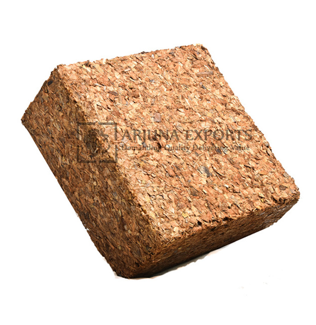 Top Quality Bulk Sale Natural Terrarium Substrate Coco Coir Husk Chips Block 5kg for Mulching Medium & Orchid Planting