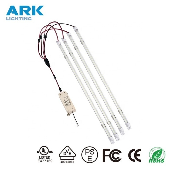 ARK High quality 2ft 4ft Led Magnetic Retrofit Kit Led Retrofit Fluorescent Light Kit Smart Led Strip Lights