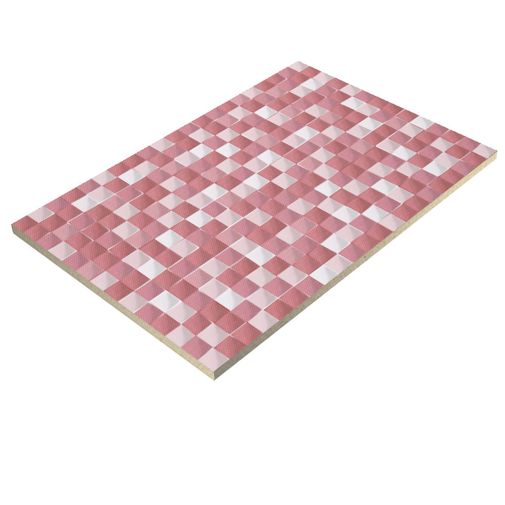 female first choice color pink  bathroom design 300x450 mm ceramic glazed wall tiles