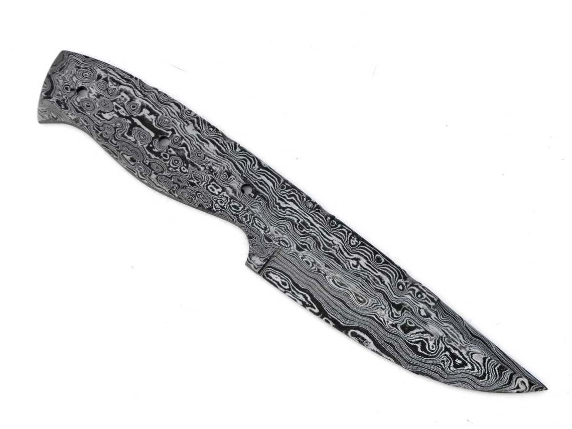 hot sale Handmade Damascus Steel knife blade blank blank knife blades hand forged full tang knife