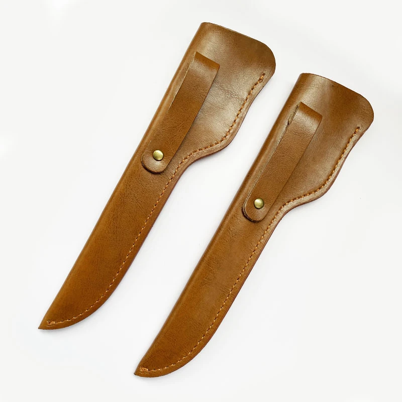 custom handmade Cow Leather sheath for knives With belt loop Whole sale Universal style 2023 hot sale fillet knife