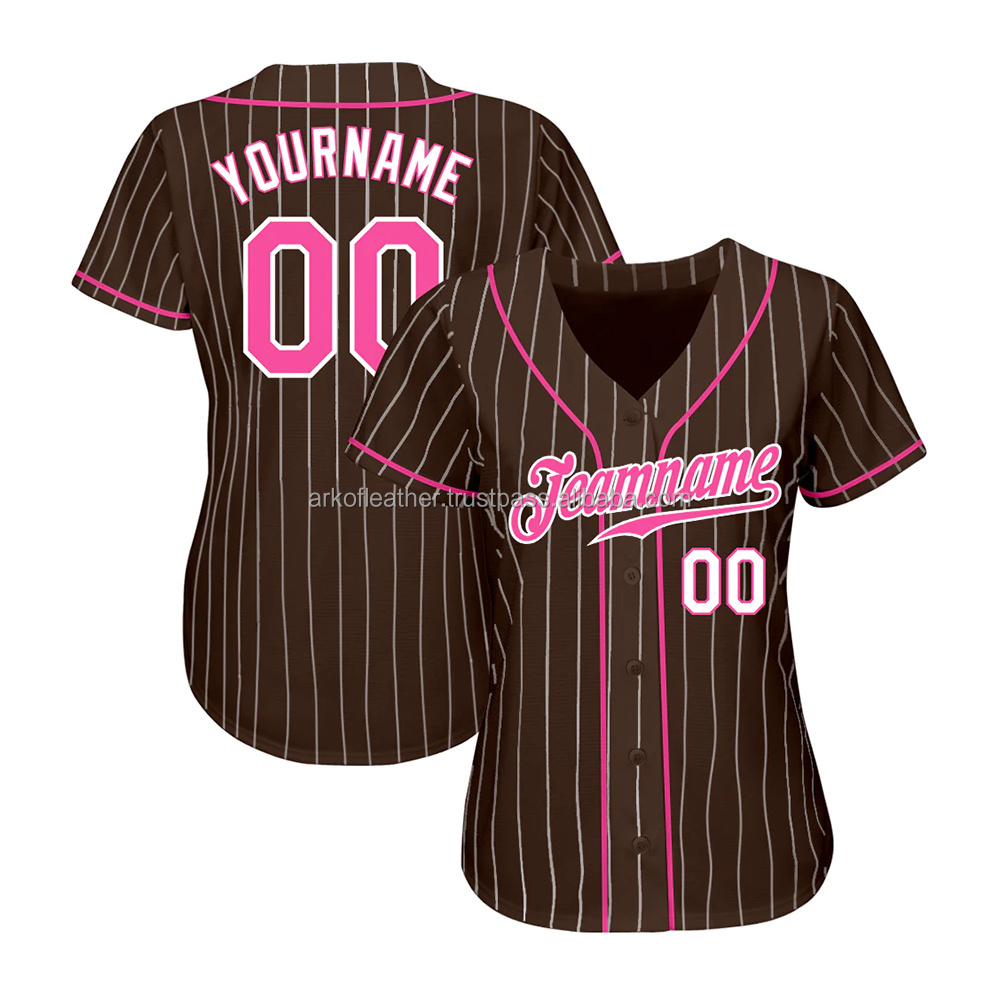 OEM Service Baseball Uniform Shirts Team Baseball Jerseys With Customized Team Number And Name