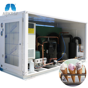 Arkref Ice Cream Blast Freezer Customized Size Chilling Room Cold Storage Room With Refrigeration Units For Ice Cream Storage