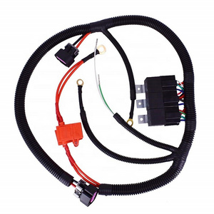 Relay GGMM 1999-2006 ECU Control Electric Cooling Fan Wiring Harness Kit Wiring Tool 7L5533A226T