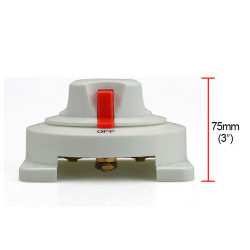 Marine Dual Battery Selector Switch for Boat/RV Car ATV Truck Motor Isolator