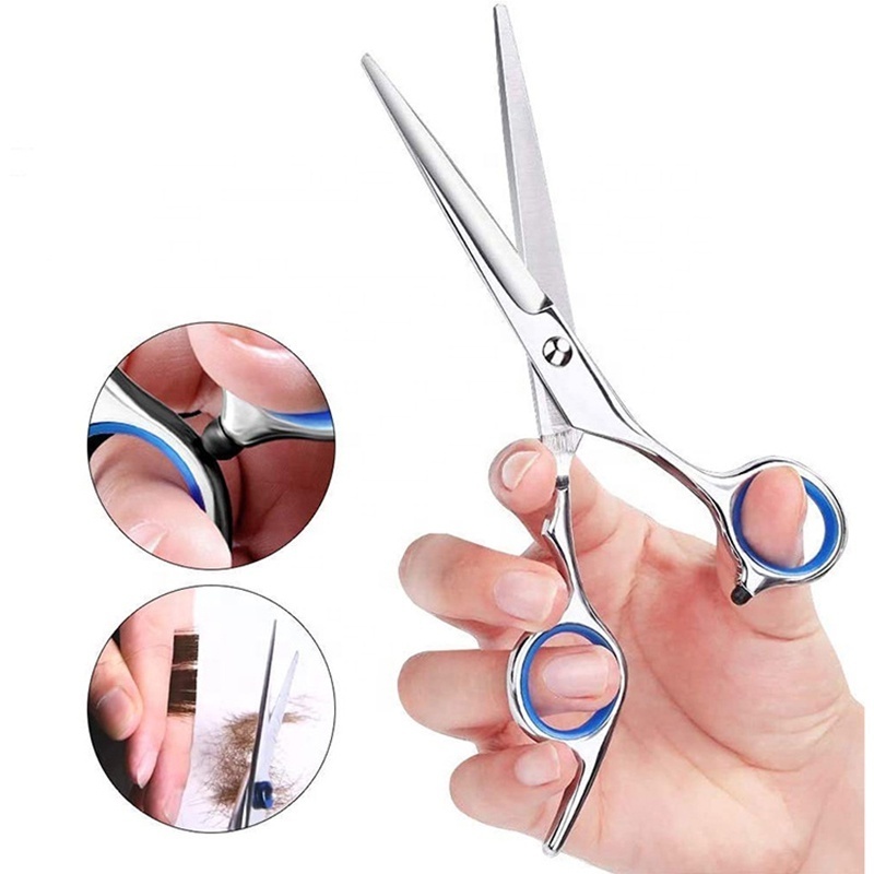 Custom Logo 10 Pcs Haircut Scissors Set Professional Hair Cutting Scissors Kits Hairdressing Shears Set for Barber Salon