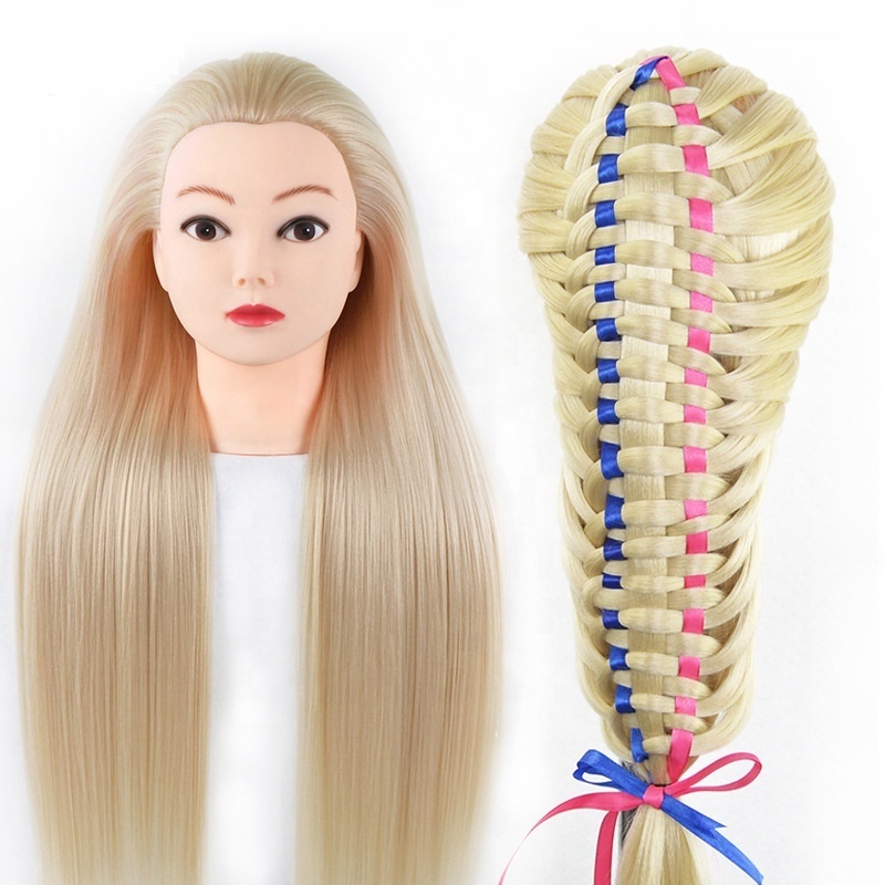 ARLANY Practice Mannequin Head Hair Styling Training Head Mannequin Cosmetology Manikin Head for Hairdresser With Holder