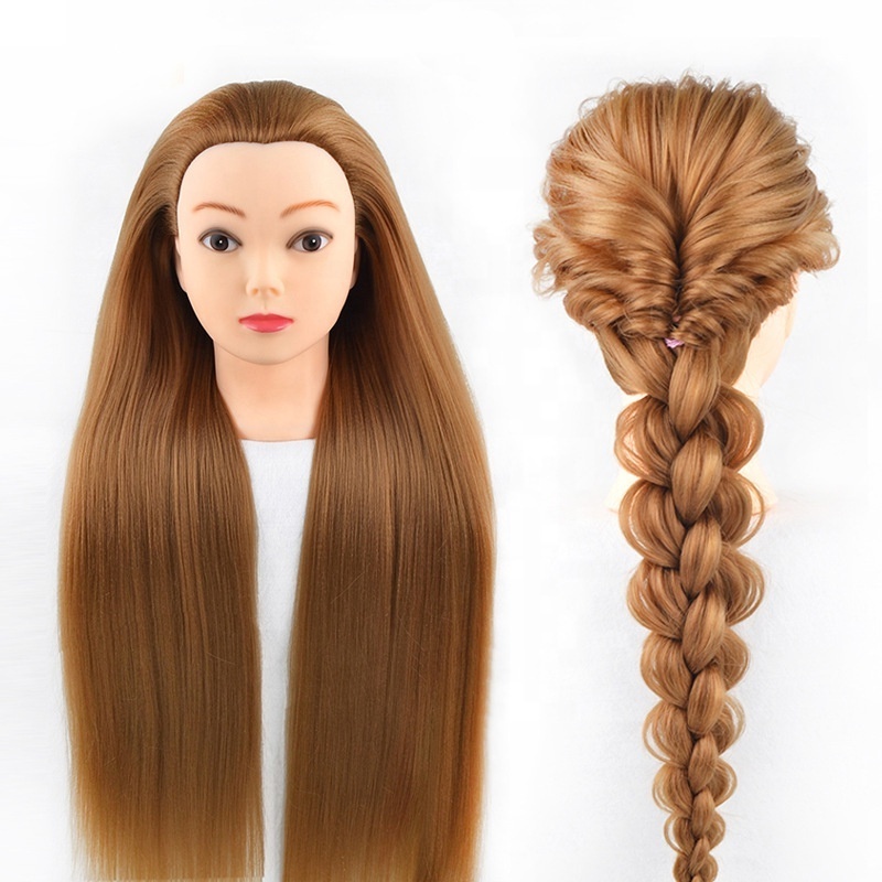 ARLANY Practice Mannequin Head Hair Styling Training Head Mannequin Cosmetology Manikin Head for Hairdresser With Holder