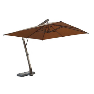 heavy duty extra large outdoor cafe bar restaurant windproof folding sun umbrella