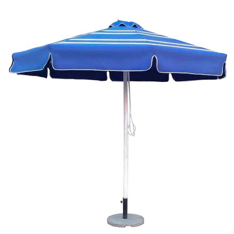 wholesale cheap outside park huge round picnic umbrellas parasol with fringe