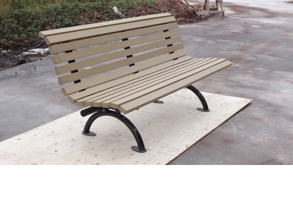 outdoor park recycled plastic wood slats bench seat outside street reclaimed wood seating bench public garden patio bench chair