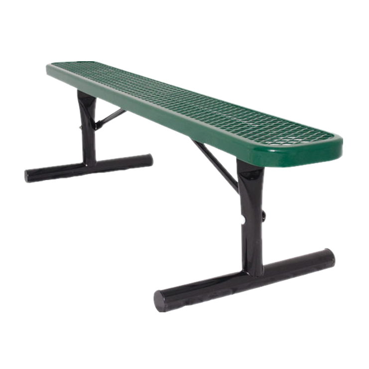 outdoor street furniture extra long expanded steel bench public park metal bench seat outside garden patio iron chair bench