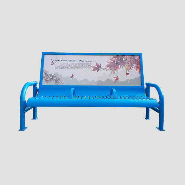 outdoor park wood plastic composite bench seat outside patio cast aluminum legs seating bench garden furniture bench chair