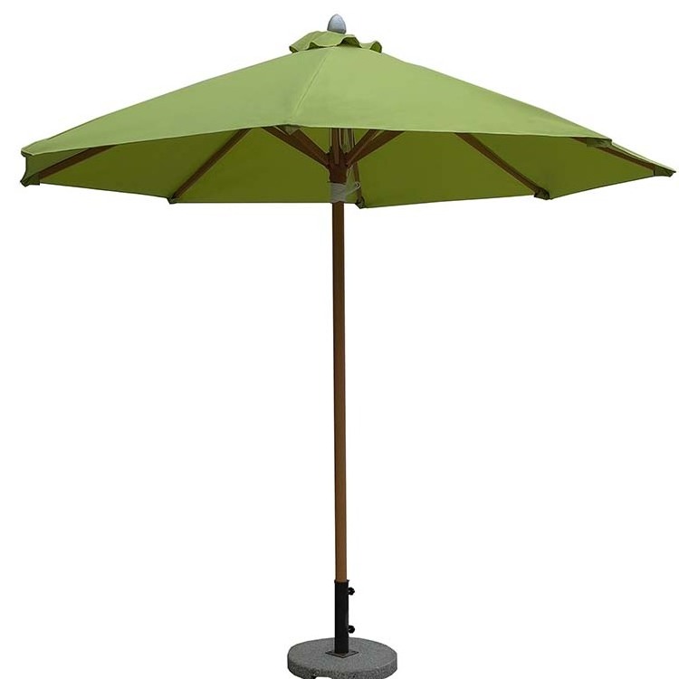 china garden outdoor commercial large table chair solar umbrella manufacturers