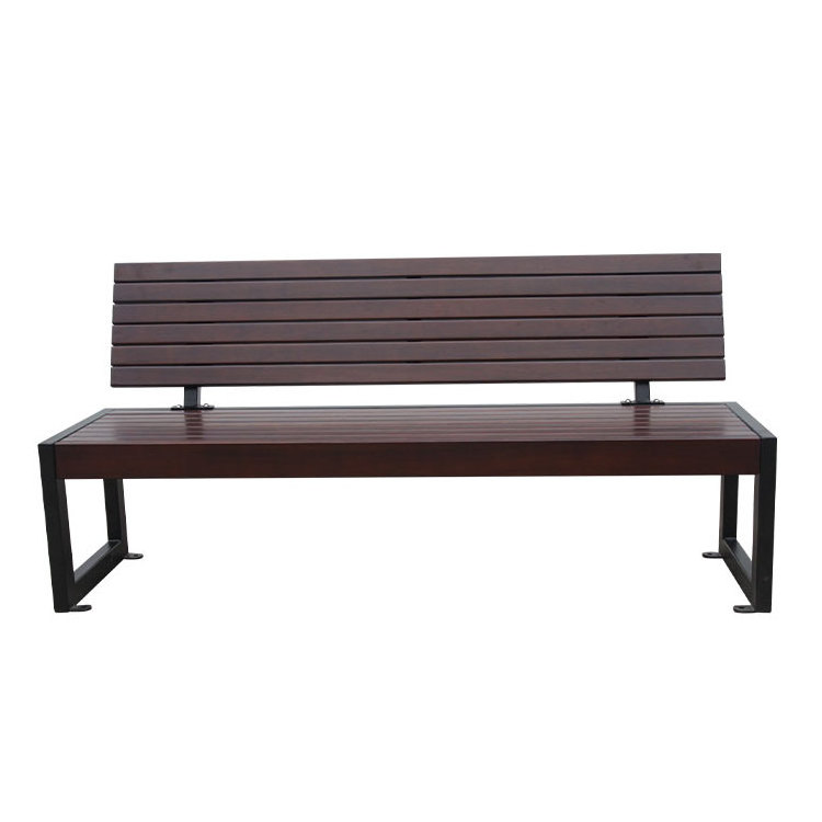 outdoor furniture extra long wpc wood bench outside park wood plastic composite bench seating out door garden patio chair bench