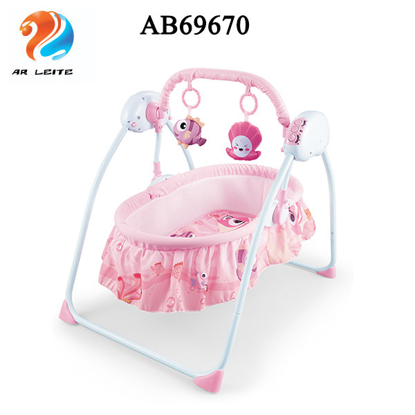 High Quality Electric Baby automatic crdle swing bed Baby Crib baby cot  With remote control