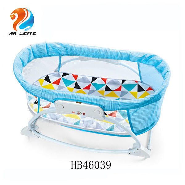 New items Multifunction Portable Electric Baby Cradle Swing Bed Crib Bassinet Outdoor with Musical and  Vibration Mosquito Net