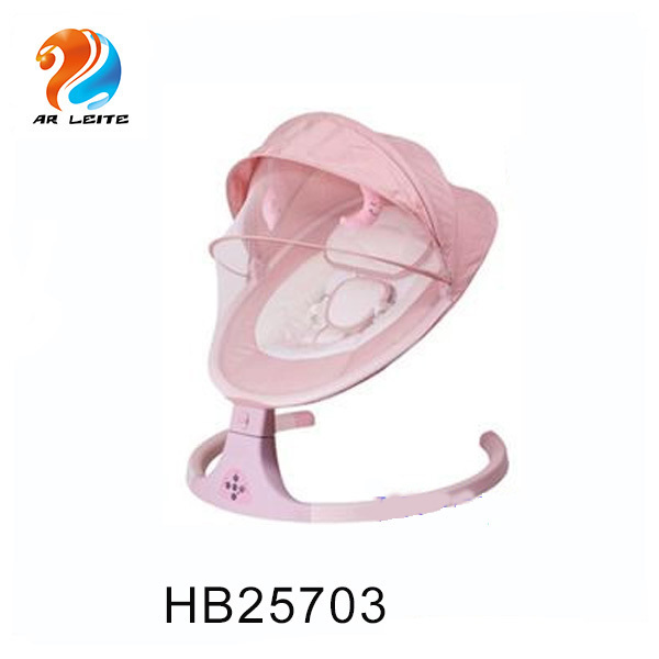 Wholesale  Vibration remote control Infant Rocker Safety Rocking Electric Baby Swing Cribs Swing  Baby Cradle Bed Hanging Toy