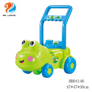 Manufacturers Wholesale Children's Hand Push Car Music Learning Education Toddler Ride In The Car