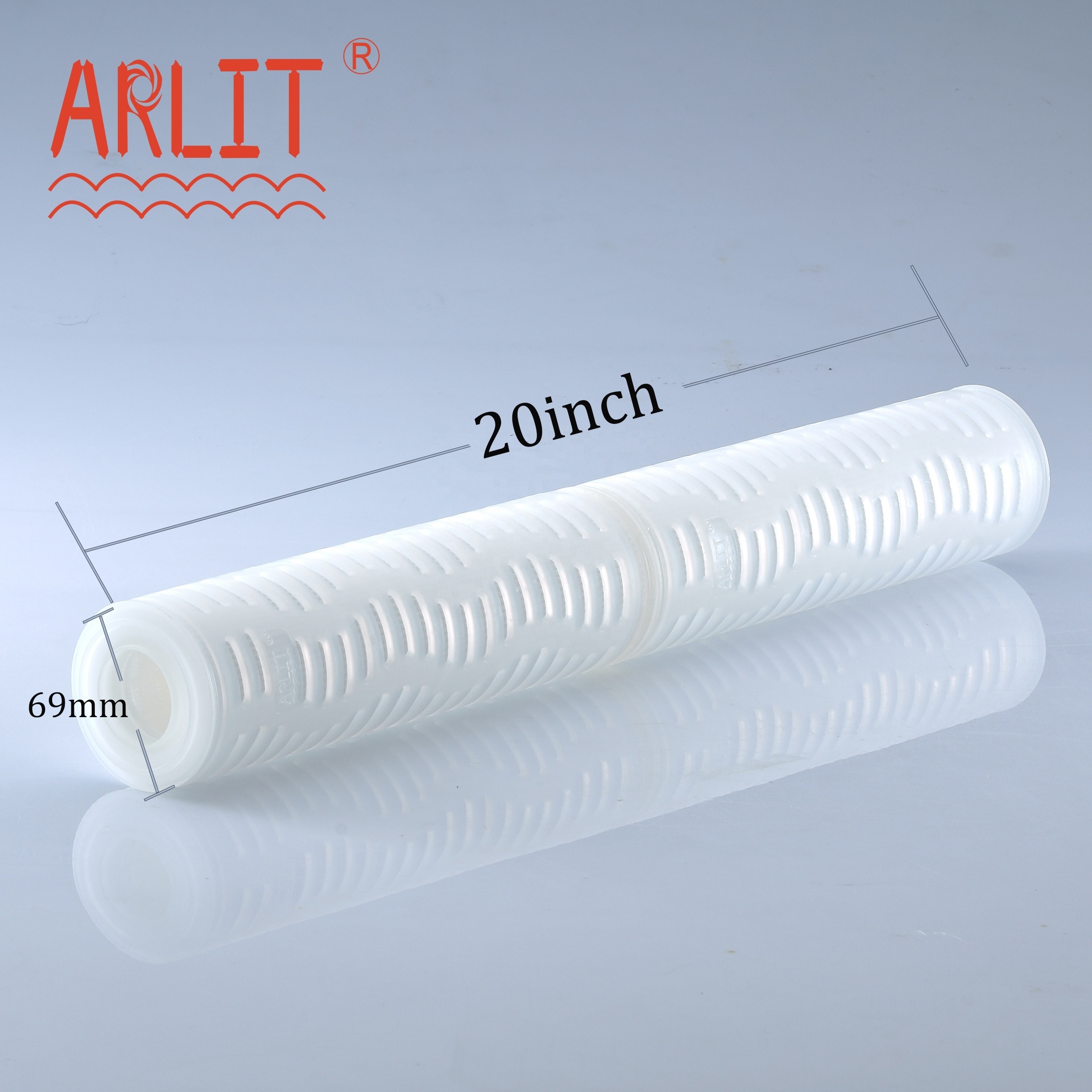 20inch pp pleated cartridge filter/polypropylene filter cartridge