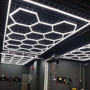 Factory Sell Home Garage And Commercial Systems Hexagonal Led Light High Lumens Led Ceiling Light