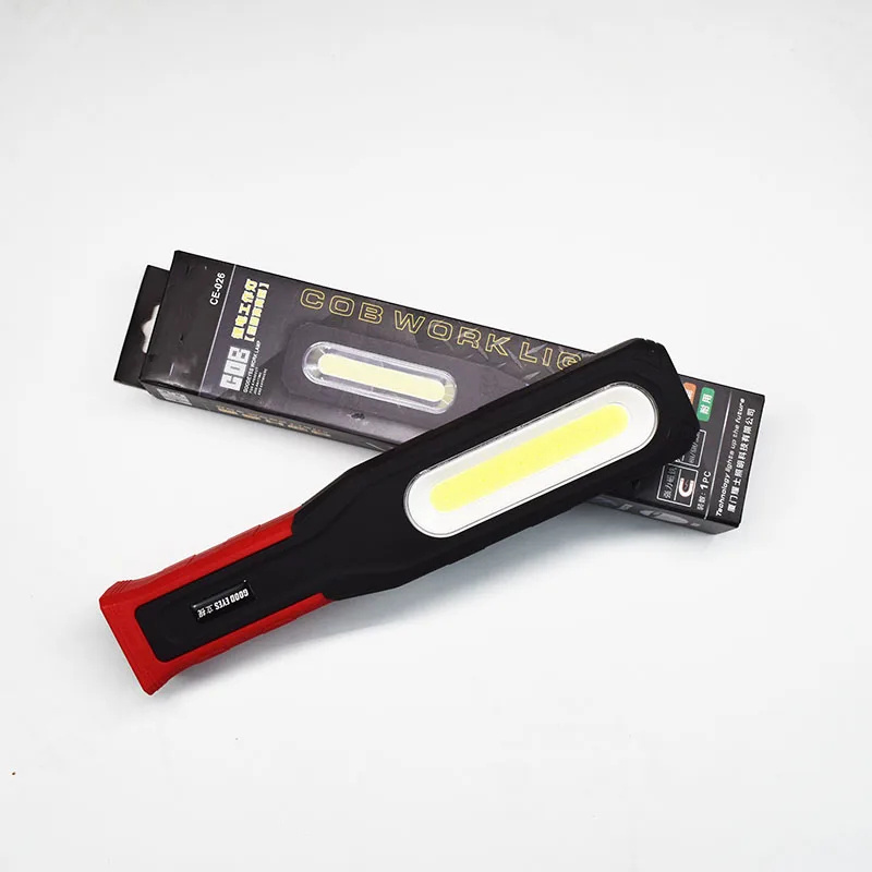 Hot Selling rechargeable work light USB rechargeable led flashlight garage car workshop USB Rechargeable Magnetic Flashlight