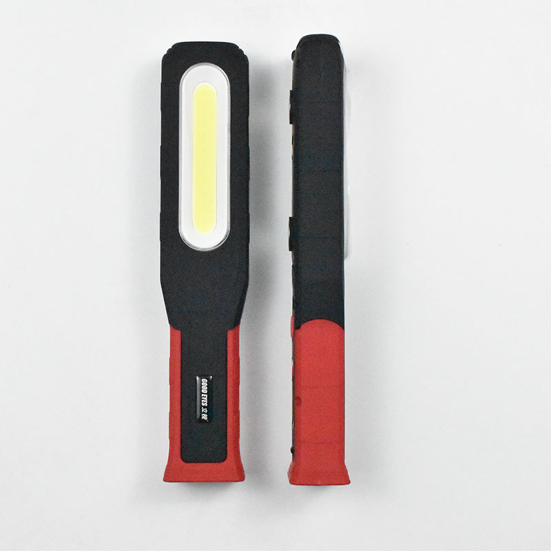 Magnetic COB LED Flashlight Portable USB Rechargeable Work Light Hanging Lamp with Built-in Battery Camping Torch